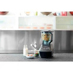 NINJA Mega Kitchen System 72 oz. 5-Speed Black Blender and Food Processor with Travel Cups (BL770) -Air Fryers shop black ninja countertop blenders bl770 44 1000