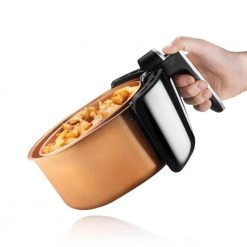 Gotham Steel 4 qt. (3.8 L) Ti-Cerama Coating Non-Stick Digital Air Fryer -Air Fryers shop black non stick gotham steel air fryers 2356 4f 1000