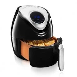 Gotham Steel 4 qt. (3.8 L) Ti-Cerama Coating Non-Stick Digital Air Fryer -Air Fryers shop black non stick gotham steel air fryers 2356 c3 1000