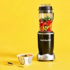NutriBullet Rx 30 oz. Single Speed Black Blender with 1 Liter Pitcher -Air Fryers shop black nutribullet countertop blenders n17 1001 fa 1000