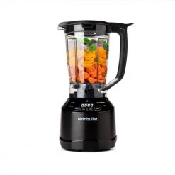 NutriBullet 56 oz. 3-Speed Black Smart Touch Blender 10 NutriBullet 56 oz. 3-Speed Black Smart Touch Blender -Air Fryers shop black nutribullet countertop blenders nbf10420 c3 1000
