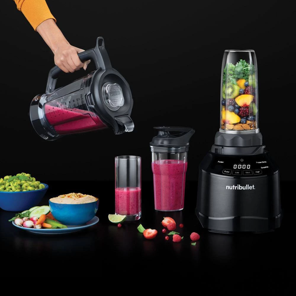 NutriBullet Smart Touch 64 oz. 3-Speed Black Combo Blender with Pulse 5 NutriBullet Smart Touch 64 oz. 3-Speed Black Combo Blender with Pulse - Image 3