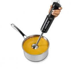 NutriBullet 2-Speed Black Immersion Blender System with Attachments -Air Fryers shop black nutribullet immersion blenders nbi60100 66 1000