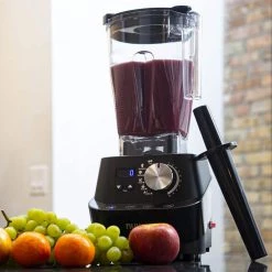 NuWave 64 oz. 6 Speed Countertop Infinity Blender with Lifetime Warranty Black Finish -Air Fryers shop black nuwave countertop blenders 28202 31 1000