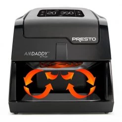 Presto Air Daddy Digital 4.2 qt. Air Fryer -Air Fryers shop black presto air fryers 03422 4f 1000
