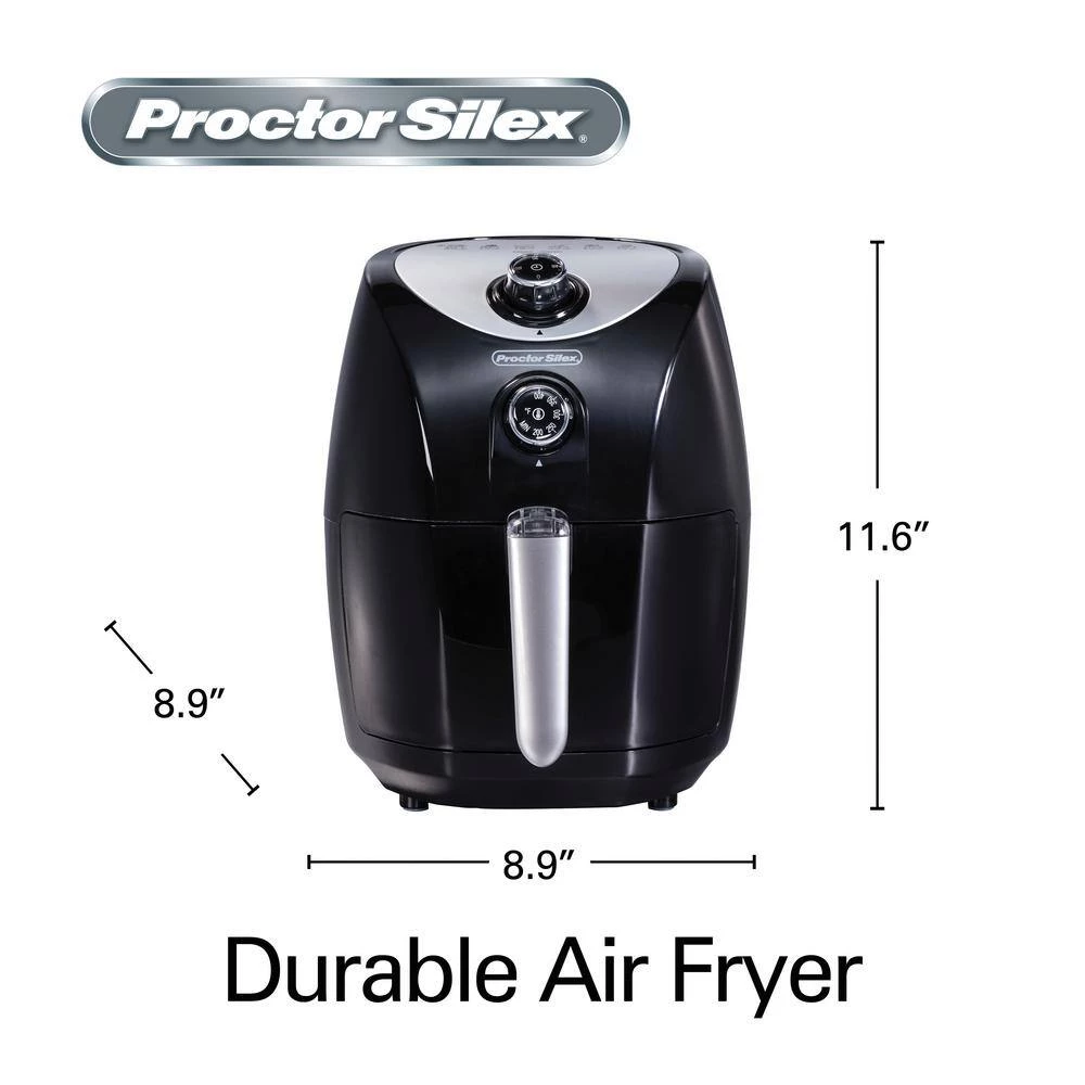 Proctor Silex 1.58 Qt. Black Air Fryer 5 Proctor Silex 1.58 Qt. Black Air Fryer - Image 3