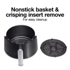 Proctor Silex 3.7 qt. Black Air Fryer 17 Proctor Silex 3.7 qt. Black Air Fryer -Air Fryers shop black proctor silex air fryers 35056 76 1000