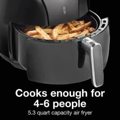 Proctor Silex 5.2 Qt. Black Air Fryer with 60-Minute Timer 16 Proctor Silex 5.2 Qt. Black Air Fryer with 60-Minute Timer -Air Fryers shop black proctor silex air fryers 35060 4f 1000