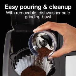 Proctor Silex 5 oz. Black Blade Coffee Grinder with Soundshield Technology -Air Fryers shop black proctor silex coffee grinders 80402 1f 1000