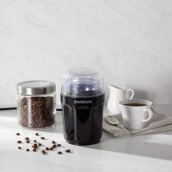 Proctor Silex 5 oz. Black Blade Coffee Grinder with Soundshield Technology -Air Fryers shop black proctor silex coffee grinders 80402 31 1000