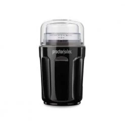 Proctor Silex 5 oz. Black Blade Coffee Grinder with Soundshield Technology