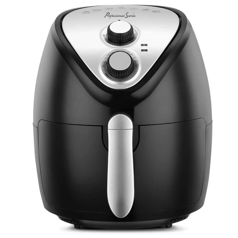 Professional Series Cool Touch 3.38 qt. Air Fryer Black 3 Professional Series Cool Touch 3.38 qt. Air Fryer Black