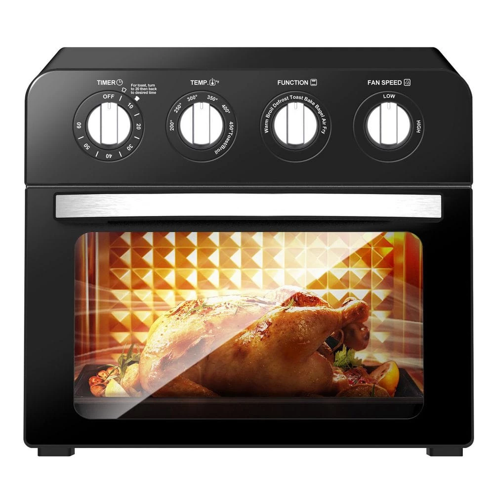 ROOMTEC 24.5 qt. Stainless Steel Air Fryer with Rotisserie 3 ROOMTEC 24.5 qt. Stainless Steel Air Fryer with Rotisserie