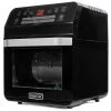 Barton 13 qt. 1600-Watt Black Electric Air Fryer cooker 16-Cooking Menu Setting Digital Display 1 Barton 13 qt. 1600-Watt Black Electric Air Fryer cooker 16-Cooking Menu Setting Digital Display -Air Fryers shop black silver barton air fryers 99931 h1 64 1000