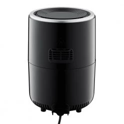 GoWISE USA 1. 7- qt. , 2.0 qt. Max Black/Silver Electric Mini Air Fryer with Digital Touchscreen + Recipe Book -Air Fryers shop black silver gowise usa air fryers gw22976 4f 1000