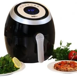 Total Chef Electric Air Fryer Oven 3.8qt / 3.6L, 7 Cooking Presets, Digital Touch Controls