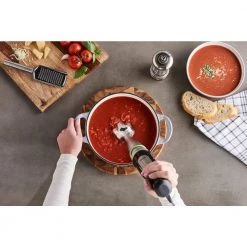 Braun MultiQuick MQ7077X SmartSpeed SS Immersion Hand Blender w/ 1.5 C Food Processor, Whisk, Masher and Beaker 13 Braun MultiQuick MQ7077X SmartSpeed SS Immersion Hand Blender w/ 1.5 C Food Processor, Whisk, Masher and Beaker -Air Fryers shop black stainless steel braun immersion blenders mq7077x 44 1000