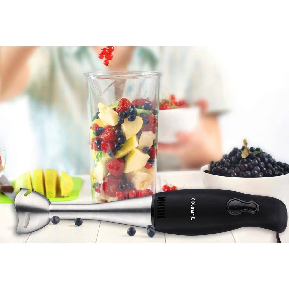 Courant 2 Speed Stainless Steel Immersion Blender Comfort Grip Handle 5 Courant 2 Speed Stainless Steel Immersion Blender Comfort Grip Handle - Image 3