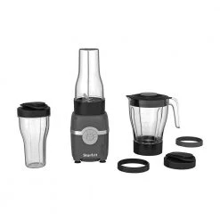 Starfrit 50 oz. 4-Speed Clear Black Countertop 12-Piece Blender Set -Air Fryers shop black starfrit countertop blenders 024306 002 0000 4f 1000