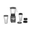 Starfrit 50 oz. 4-Speed Clear Black Countertop 12-Piece Blender Set -Air Fryers shop black starfrit countertop blenders 024306 002 0000 64 1000