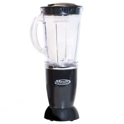 Total Chef Miracle Blender, 12 pc Bullet Blender Set, 1L Carafe Plus Travel Cups and Lids