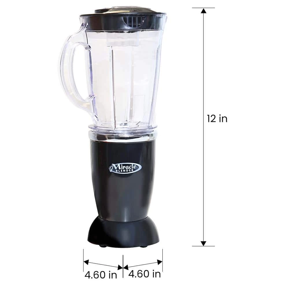 Total Chef Miracle Blender, 12 pc Bullet Blender Set, 1L Carafe Plus Travel Cups and Lids 9 Total Chef Miracle Blender, 12 pc Bullet Blender Set, 1L Carafe Plus Travel Cups and Lids - Image 7