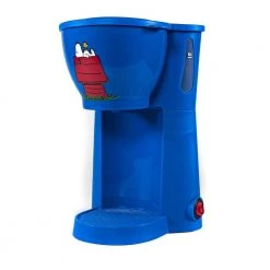 Uncanny Brands Peanuts Single Cup Black Drip Coffee Maker Snoopy and Friends Mugs Included -Air Fryers shop black uncanny brands drip coffee makers cm2 pea sn1 1f 1000