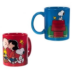 Uncanny Brands Peanuts Single Cup Black Drip Coffee Maker Snoopy and Friends Mugs Included -Air Fryers shop black uncanny brands drip coffee makers cm2 pea sn1 4f 1000