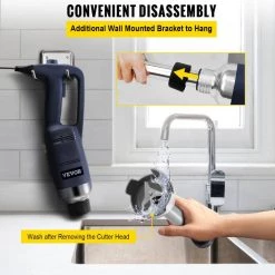 VEVOR Commercial Immersion Blender Constant Speed 350-Watt Hand Mixer Stainless Steel Hand Blender with Remove Shaft,Black 14 VEVOR Commercial Immersion Blender Constant Speed 350-Watt Hand Mixer Stainless Steel Hand Blender with Remove Shaft,Black -Air Fryers shop black vevor immersion blenders scjbq350w30cmoka1v1 44 1000