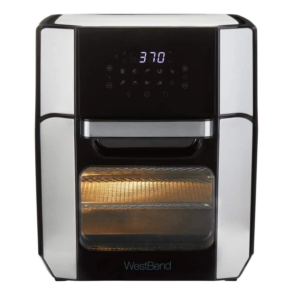 West Bend 12.6 QT XL Air Fryer Oven - Bake, Roast, Rotisserie, Dehydrate, Re-Heat 10 Quick Menu Presets 7 West Bend 12.6 QT XL Air Fryer Oven - Bake, Roast, Rotisserie, Dehydrate, Re-Heat 10 Quick Menu Presets - Image 5