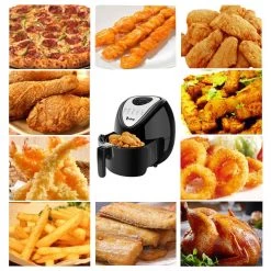 Winado 5.6 Qt. Black Air Fryer with 7 Cooking Presets 12 Winado 5.6 Qt. Black Air Fryer with 7 Cooking Presets -Air Fryers shop black winado air fryers 426030210385 44 1000