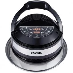Zavor 8 qt. Air Fryer Lid with Fryer Basket Silicone Mat and Tongs