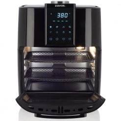 Zavor Crunch 12.7 Qt. Black Air Fryer Oven