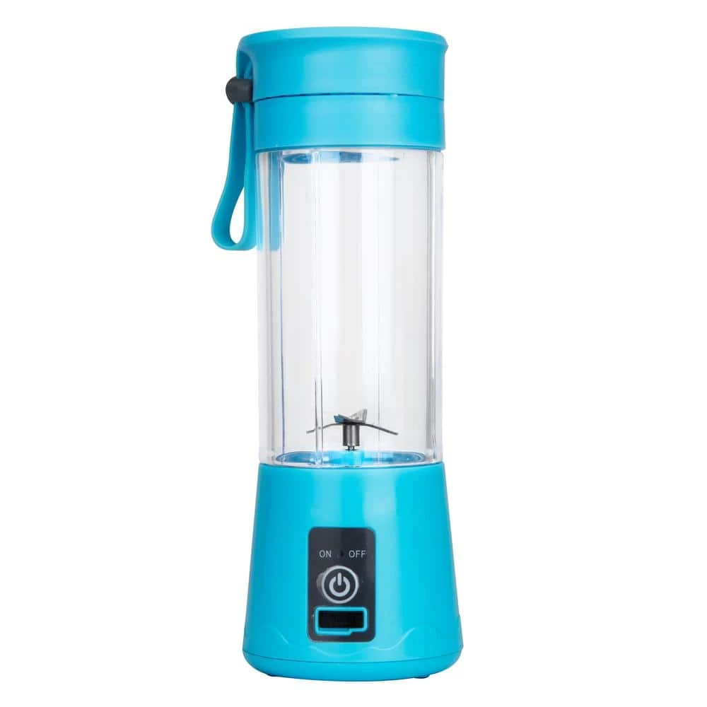 Mind Reader 12.8 oz. Single Speed Blue Portable Handheld Blender with 6-Stainless Steel Blades 3 Mind Reader 12.8 oz. Single Speed Blue Portable Handheld Blender with 6-Stainless Steel Blades