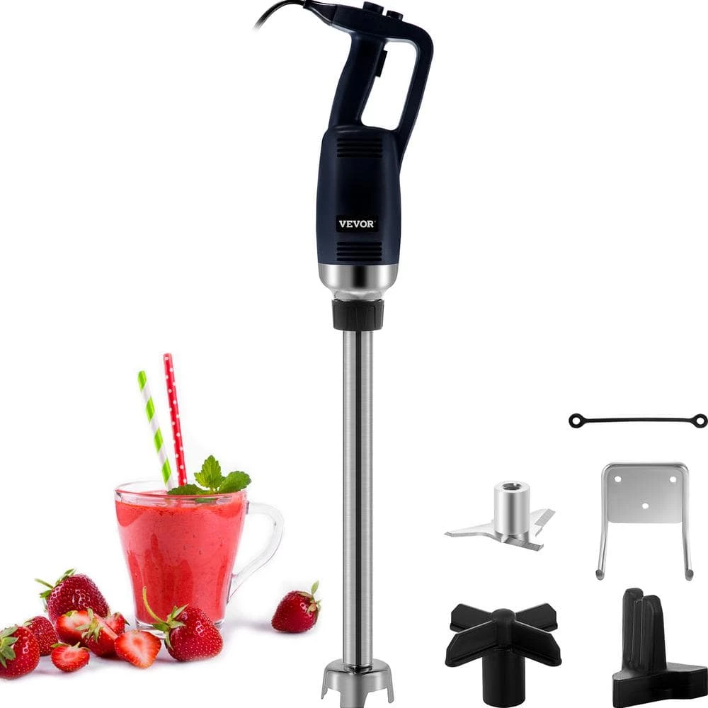VEVOR 15.7 in. Blue Commercial Immersion Blender 750-Watt Variable Speed with Removable Shaft Hand Blender 3 VEVOR 15.7 in. Blue Commercial Immersion Blender 750-Watt Variable Speed with Removable Shaft Hand Blender