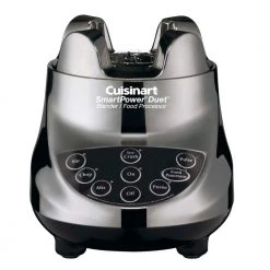 Cuisinart SmartPower Duet 7-Speed Die-Cast Blender with a Food Processor -Air Fryers shop brushed chrome cuisinart countertop blenders bfp 703bc 44 1000