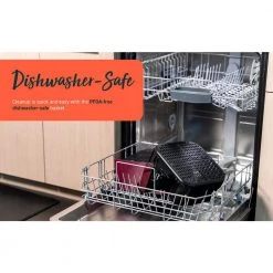 Cosori Premium 5.8 qt. Burgundy Air Fryer with Bonus Skewer Rack Set -Air Fryers shop burgundy cosori air fryers kaapafcsnus0072y 66 1000