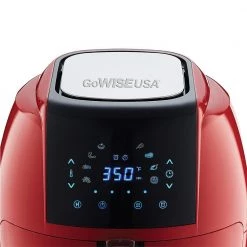 GoWISE USA 8-in-1 5.8 Qt. Chili Red Air Fryer with 6-Piece Accessory Set and 50-Recipes Book 16 GoWISE USA 8-in-1 5.8 Qt. Chili Red Air Fryer with 6-Piece Accessory Set and 50-Recipes Book -Air Fryers shop chili red gowise usa air fryers gwac22005 76 1000