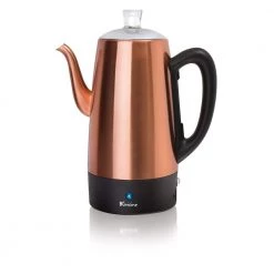 Euro Cuisine 12-Cup Copper Electric Percolator