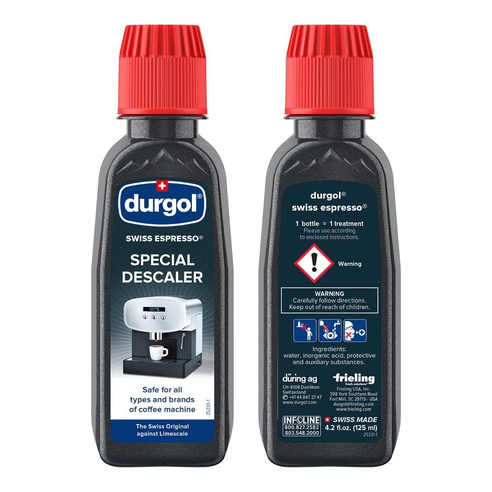 Durgol Swiss Espresso Machine Descaler/Decalcifier Solution (4-Pack) 6 Durgol Swiss Espresso Machine Descaler/Decalcifier Solution (4-Pack) - Image 4