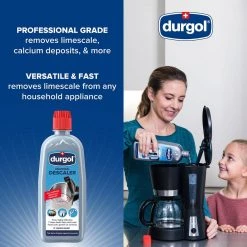 Durgol Universal Clear Multi-Purpose Descaler/Decalcifier (2-Pack) -Air Fryers shop durgol coffee accessories 0296 2 4f 1000