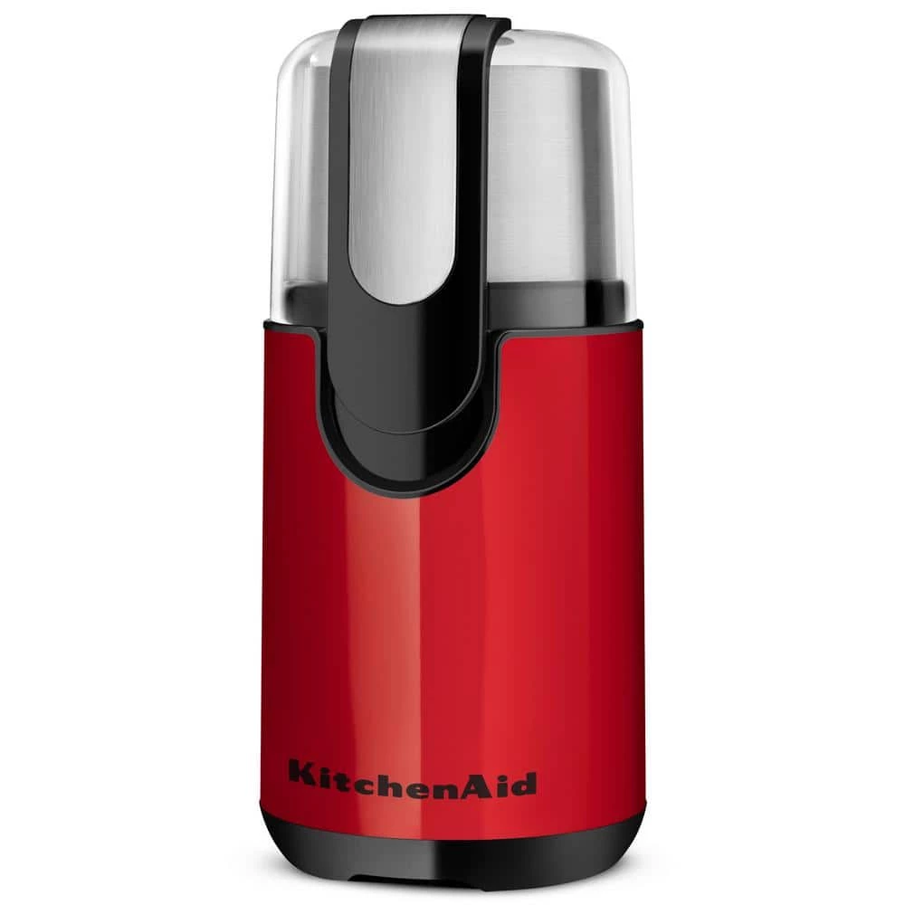 KitchenAid 7 oz. Empire Red Coffee Grinder with Stainless Steel Blade 5 KitchenAid 7 oz. Empire Red Coffee Grinder with Stainless Steel Blade - Image 3
