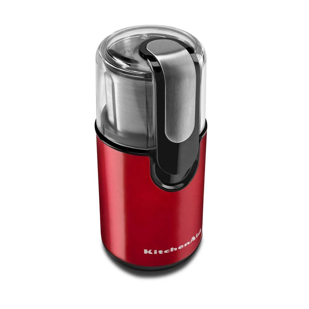 KitchenAid 7 oz. Empire Red Coffee Grinder with Stainless Steel Blade 4 KitchenAid 7 oz. Empire Red Coffee Grinder with Stainless Steel Blade - Image 2