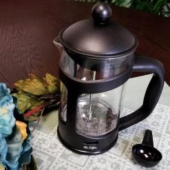 Unbranded Brivio 3.5-Cup Glass Coffee Press -Air Fryers shop glass french presses 98586594m 4f 1000