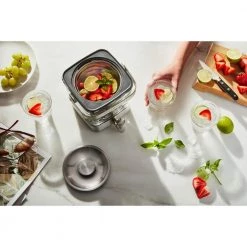 KitchenAid 4.75 Cup Silver Cold Brew Coffee Maker -Air Fryers shop glass metal kitchenaid drip coffee makers kcm5912sx 31 1000