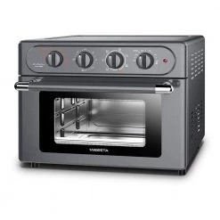Cadeninc 23 qt. Gray Stainless Steel Multi-Function Air Fryer Oven, and Bake, Grill, Roast and Defrost Include