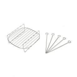 Cosori Dual Blaze Smart 6.8 qt. Gray Air Fryer with Bonus Skewer Rack Set, Multi-Purpose Rack, Heat Mat 23 Cosori Dual Blaze Smart 6.8 qt. Gray Air Fryer with Bonus Skewer Rack Set, Multi-Purpose Rack, Heat Mat -Air Fryers shop gray cosori air fryers kaapafcssus0069y 44 1000