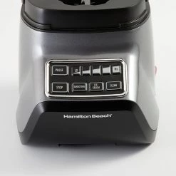 Hamilton Beach 52 oz 5-Speed Grey Sound Shield 950 Blender -Air Fryers shop grey hamilton beach countertop blenders 53602 1f 1000