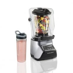 Hamilton Beach 52 oz 5-Speed Grey Sound Shield 950 Blender -Air Fryers shop grey hamilton beach countertop blenders 53602 44 1000