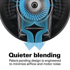 Hamilton Beach Wave Crusher 40 oz. 6-Speed Gray Blender with 20 oz. Travel Jar 17 Hamilton Beach Wave Crusher 40 oz. 6-Speed Gray Blender with 20 oz. Travel Jar -Air Fryers shop grey hamilton beach countertop blenders 58181 76 1000
